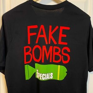 NWOT The Specials x Vintage Supply black ‘Fake Bombs’ graphic tee sz XL